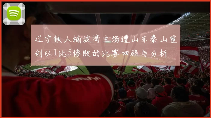 辽宁铁人楠波湾主场遭山东泰山重创以1比5惨败的比赛回顾与分析